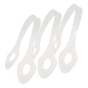 Tongue Cleaner Scraper, White Plastic, Set of 3 breath rx