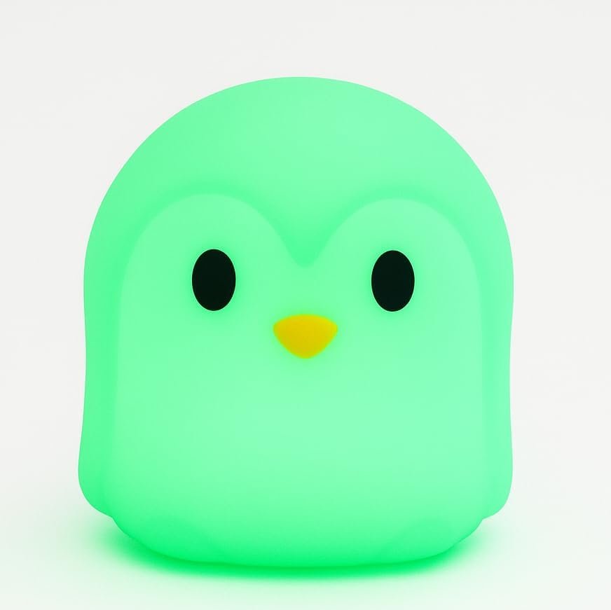 Breathing Guided Visual Breathing Light for Mindfulness Relief (Penguin) | Relaxation Tool | Focus Meditation Device & Calming Night Light | Ideal for All Ages, Home & School Use