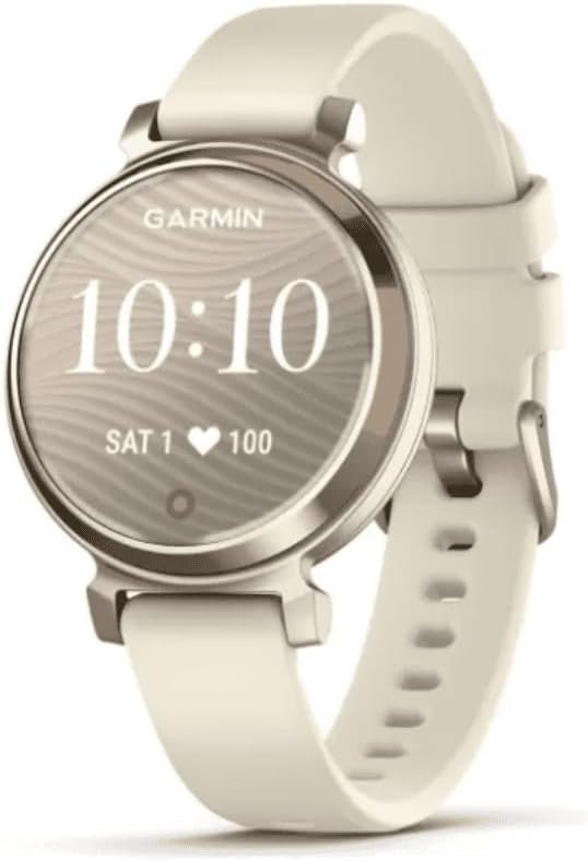 Garmin Lily® 2, Small & Stylish Smartwatch, 35mm, Coconut | Small & Stylish Design, Built-In GPS, Body Battery™, Sleep Score, Fitness Tracking & Sports Apps, Garmin Pay™