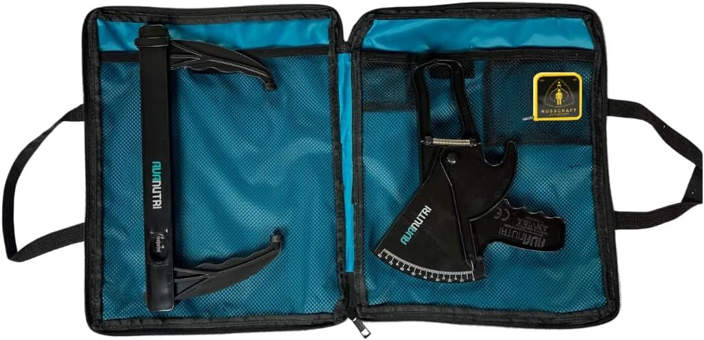 Avanutri Level 1 Anthropometry Kit with Skinfold Caliper, Small Bone Caliper, Anthropometric Tape Measure, Case
