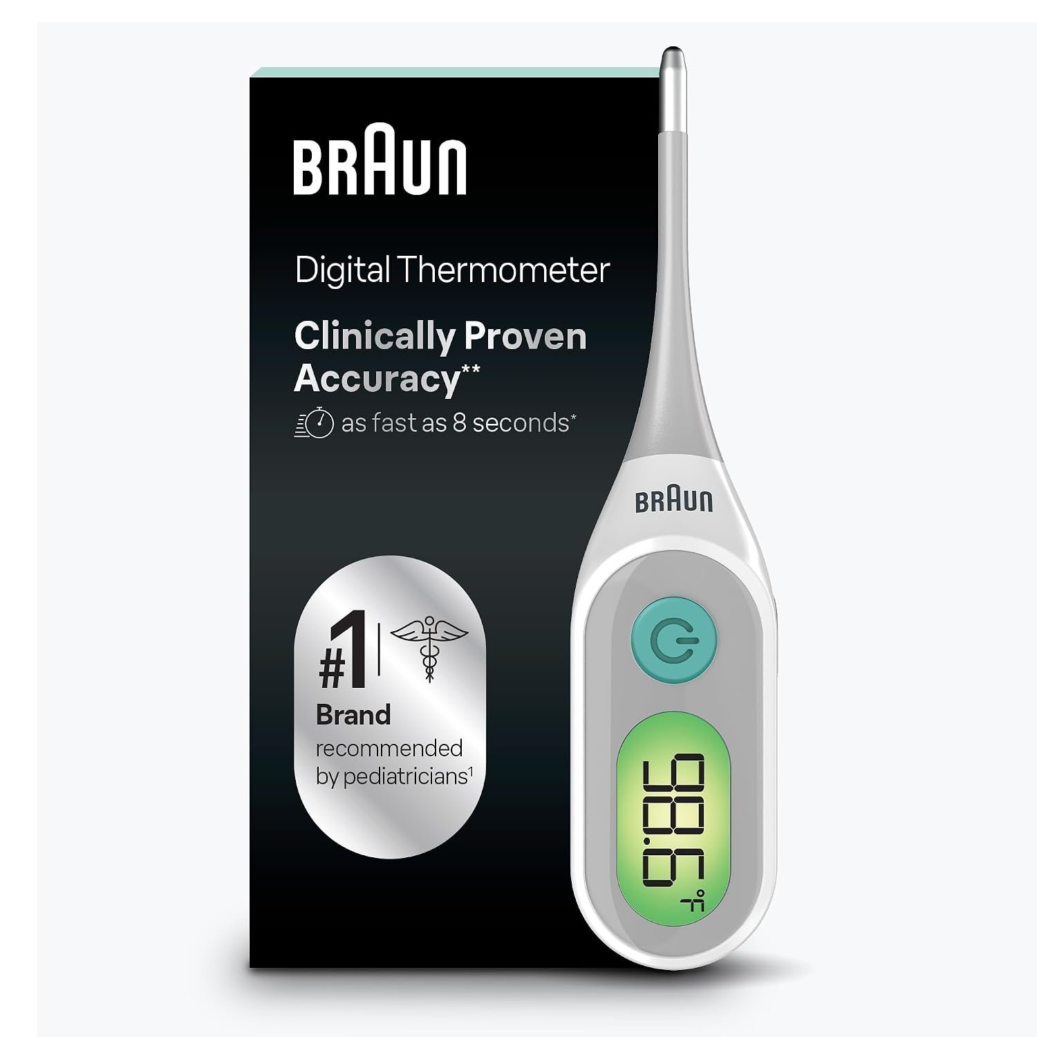 Braun Digital Thermometer for Adults, Baby, Toddlers & Kids