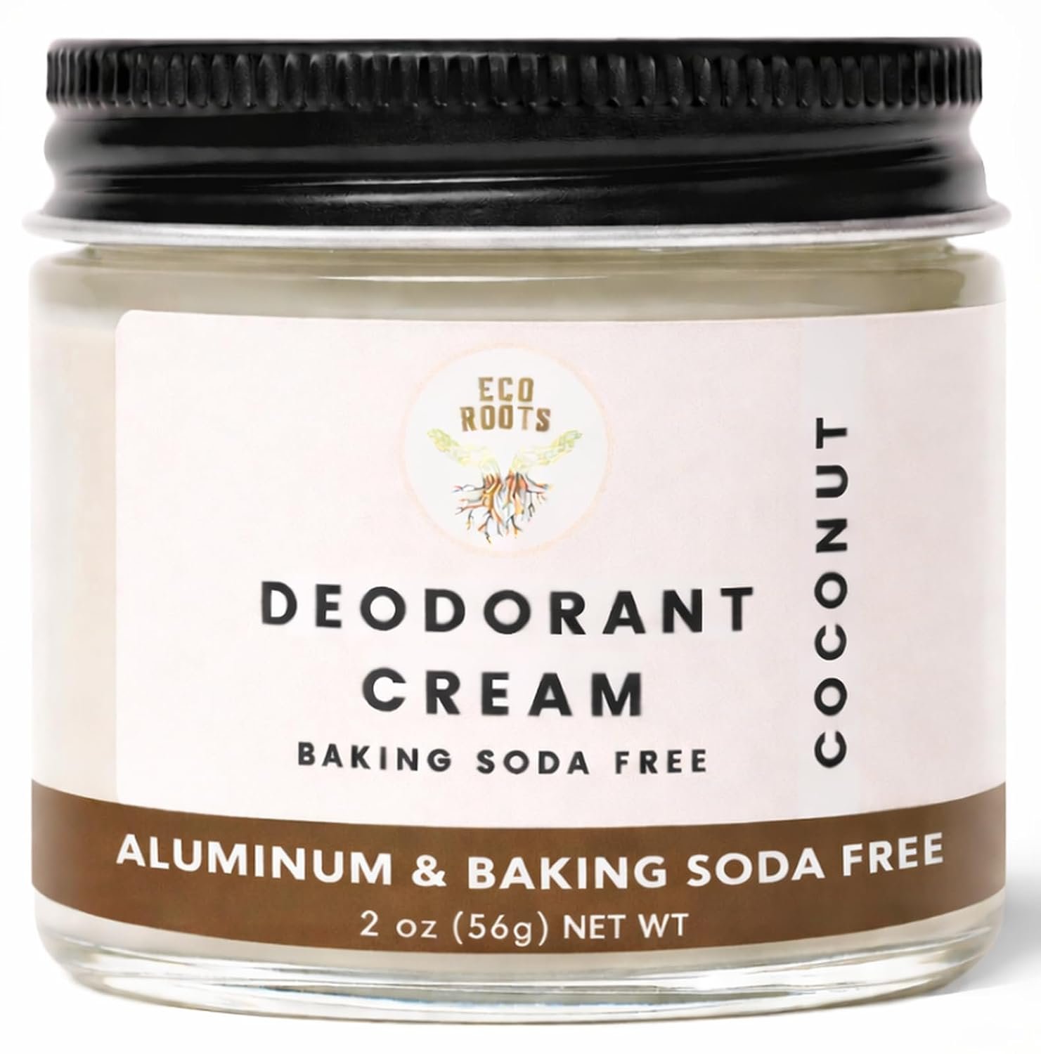 EcoRoots Natural Deodorant for Women, Sensitive Skin Formula Non-Aluminum