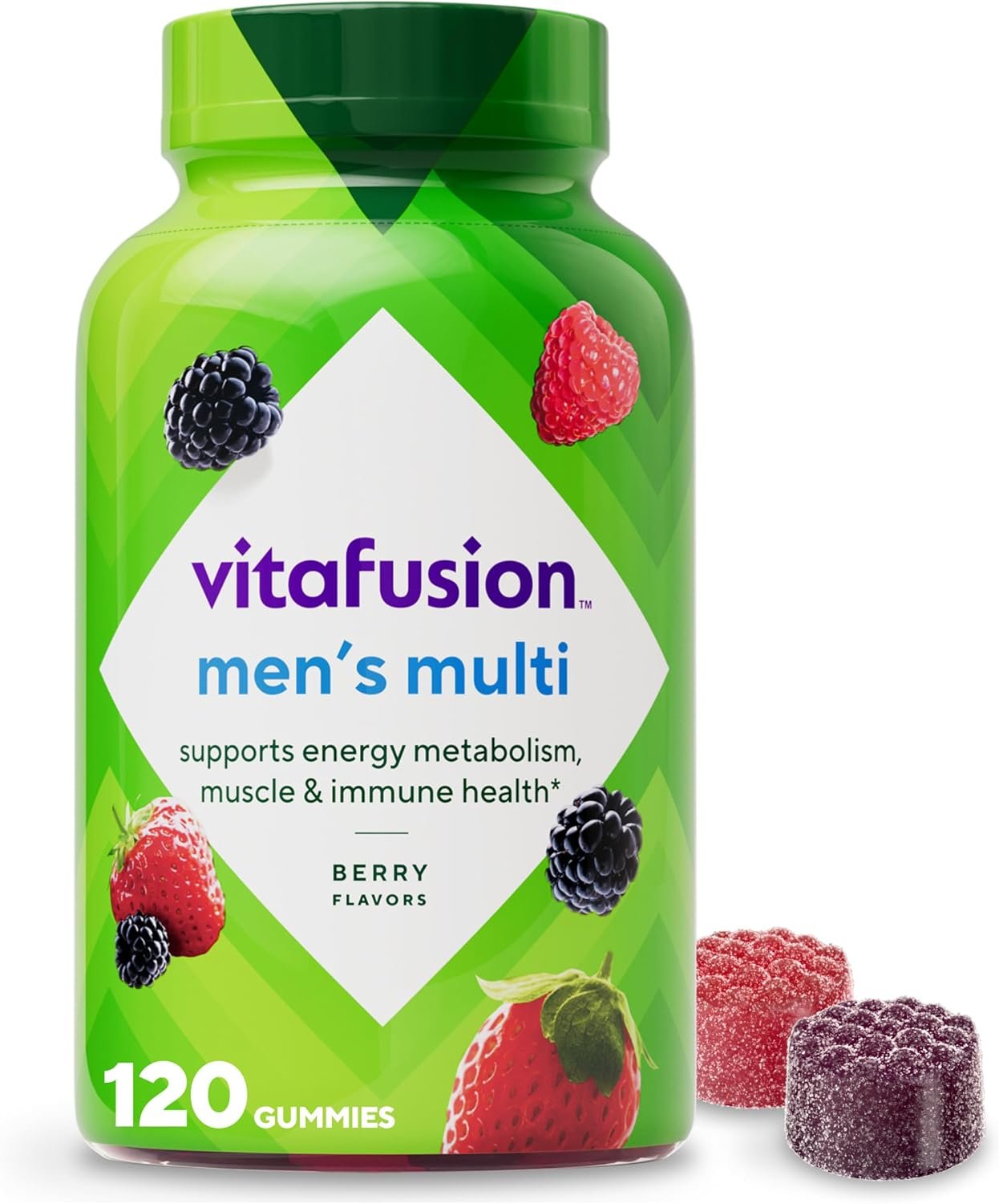 Vitafusion Men’s Multivitamin Gummies | 120 Gummy Vitamins for Adults
