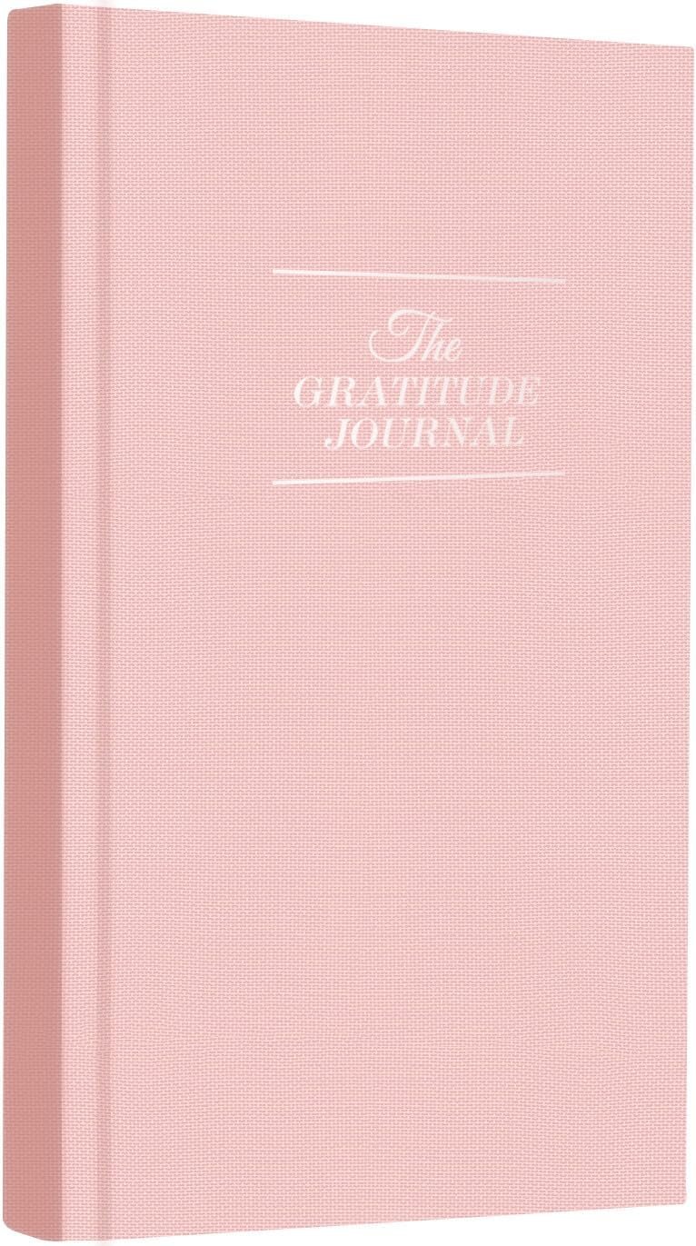 The Gratitude Journal for More Happiness, Optimism, Affirmation & Reflection – An Effective Manifestation Guide Journal, Undated Daily Journals for Women & Men （Pink）
