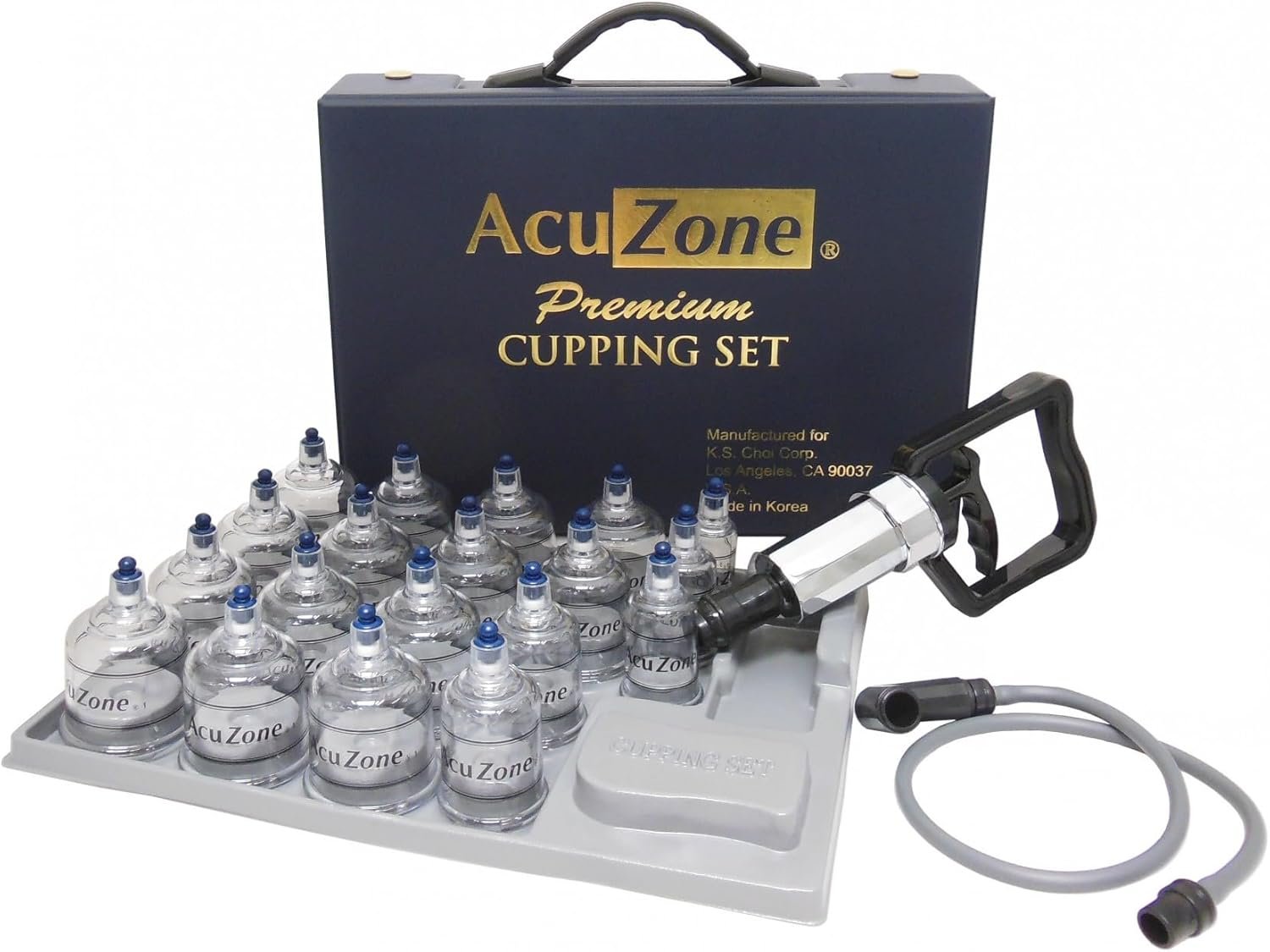 KS Premium Quality Cupping Set w/ 19 Cups – BEST CUPPING SET IN KOREA