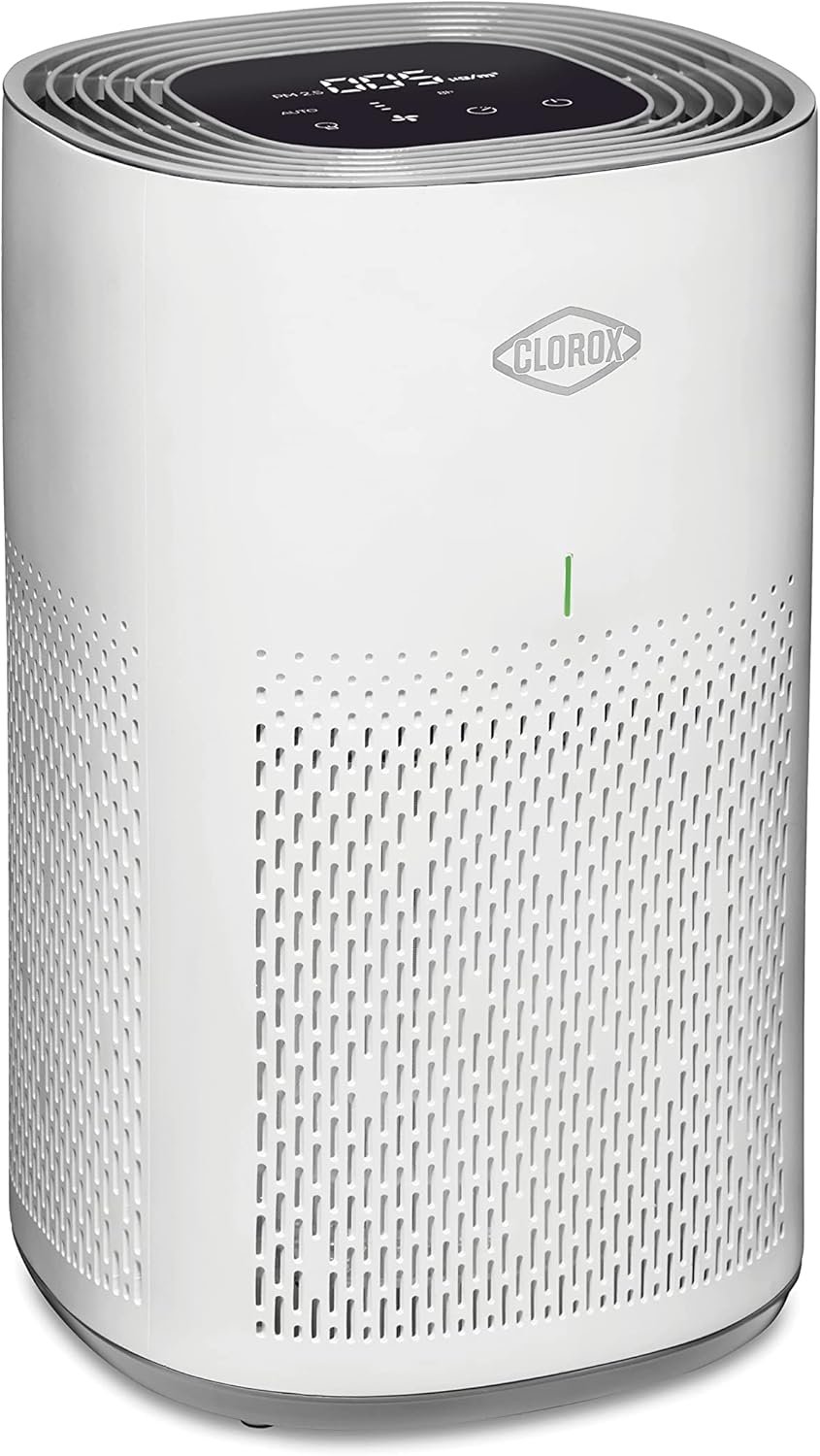 Clorox Medium Room Air Purifiers for Bedroom Home, True HEPA Filter