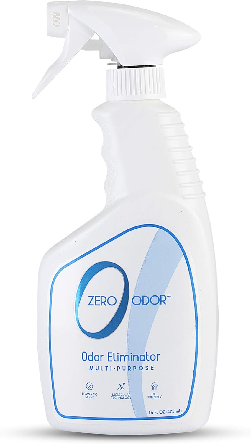 Zero Odor – Multi-Purpose Strong Odor Eliminator for Home, Office, Car, Bathroom, Hotel, Room Deodorizer, and Odor Neutralizer, 16oz