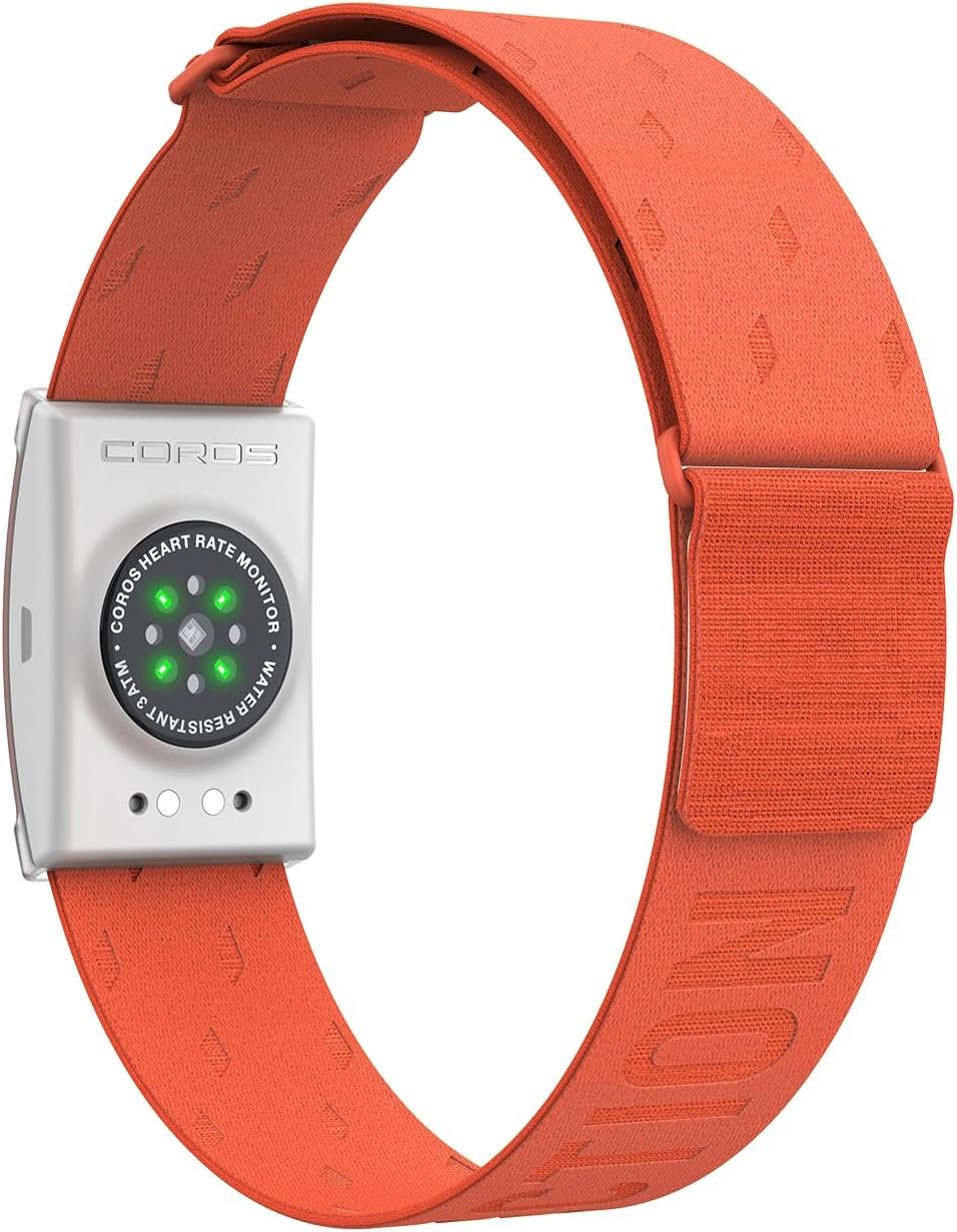 COROS Heart Rate Monitor, Auto-wear Detection | Comfort,Easy to wear, Advanced Sensor, Precise Data, Bluetooth, 38 Hours Battery Life, Connects up to 3 Devices at Once