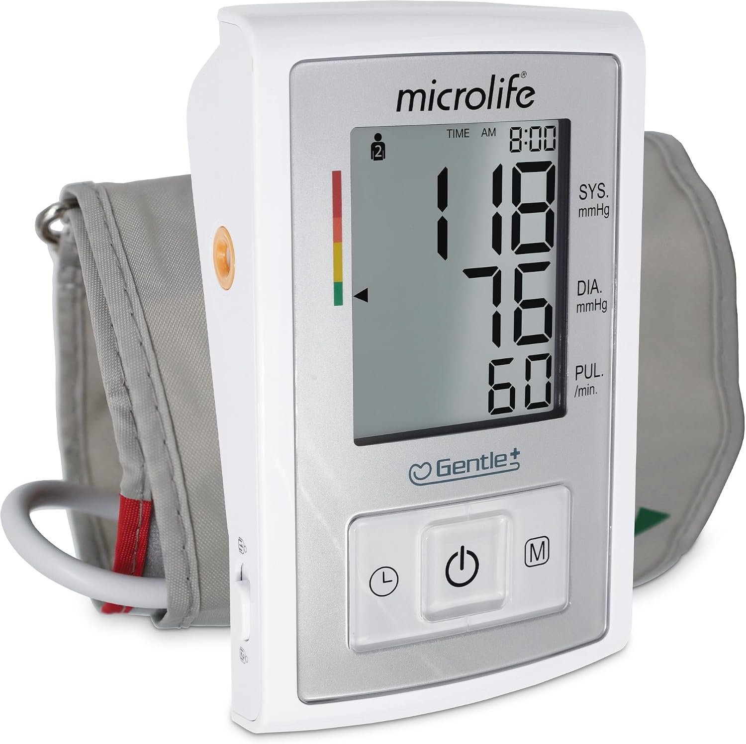Microlife Series 500 Automatic Upper Arm Blood Pressure Monitor for 2 Users, Stores Up to 198 Results, Wide-Range Cuff Fits Adult Arms