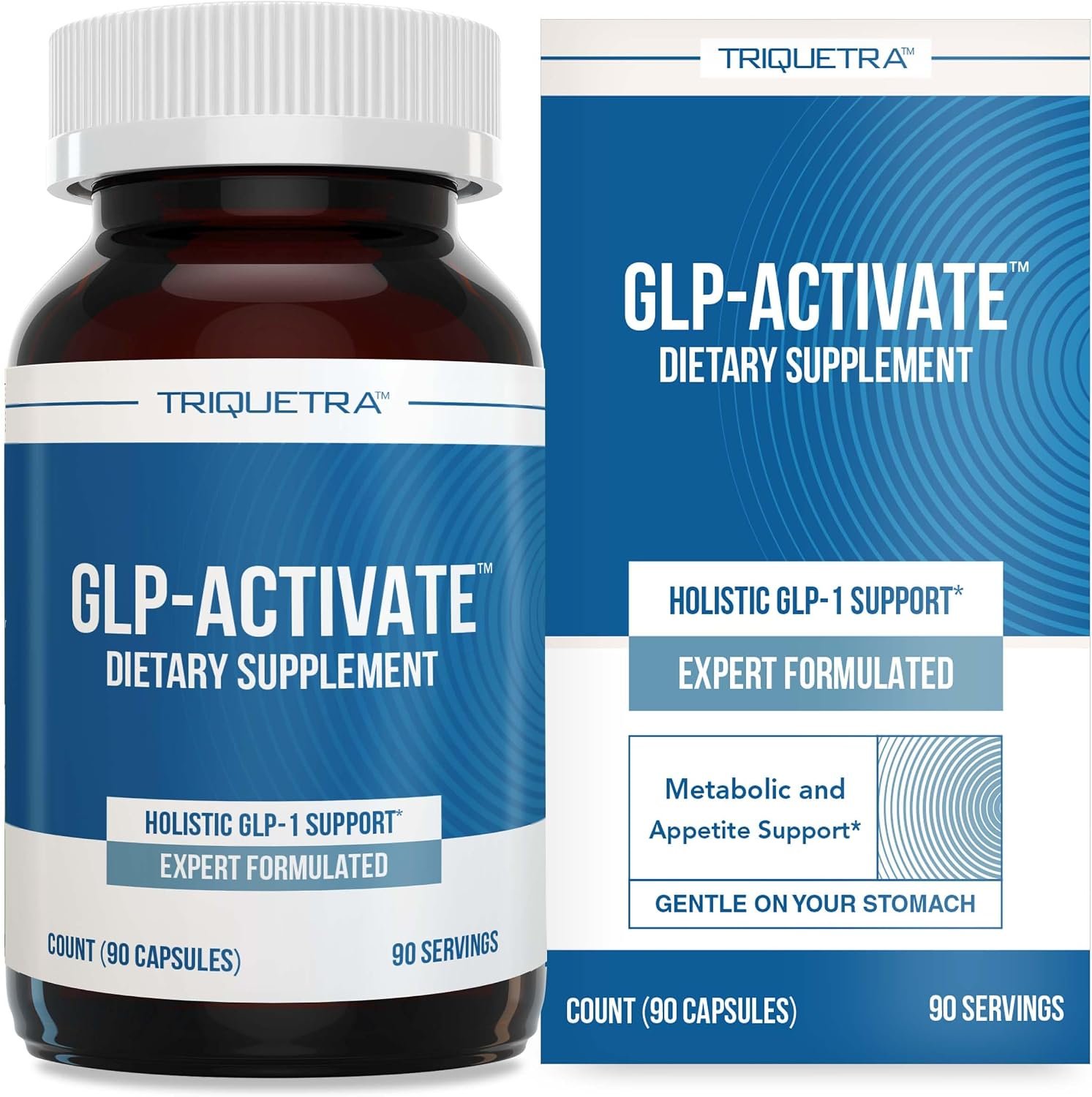 GLP-Activate | Hunger & Metabolism Support – Formulated to Help Support GLP-1 Pathways – Expert Formulated Supplement – 1 Capsule for Balanced Appetite & Metabolic Wellness Daily (90 Servings)