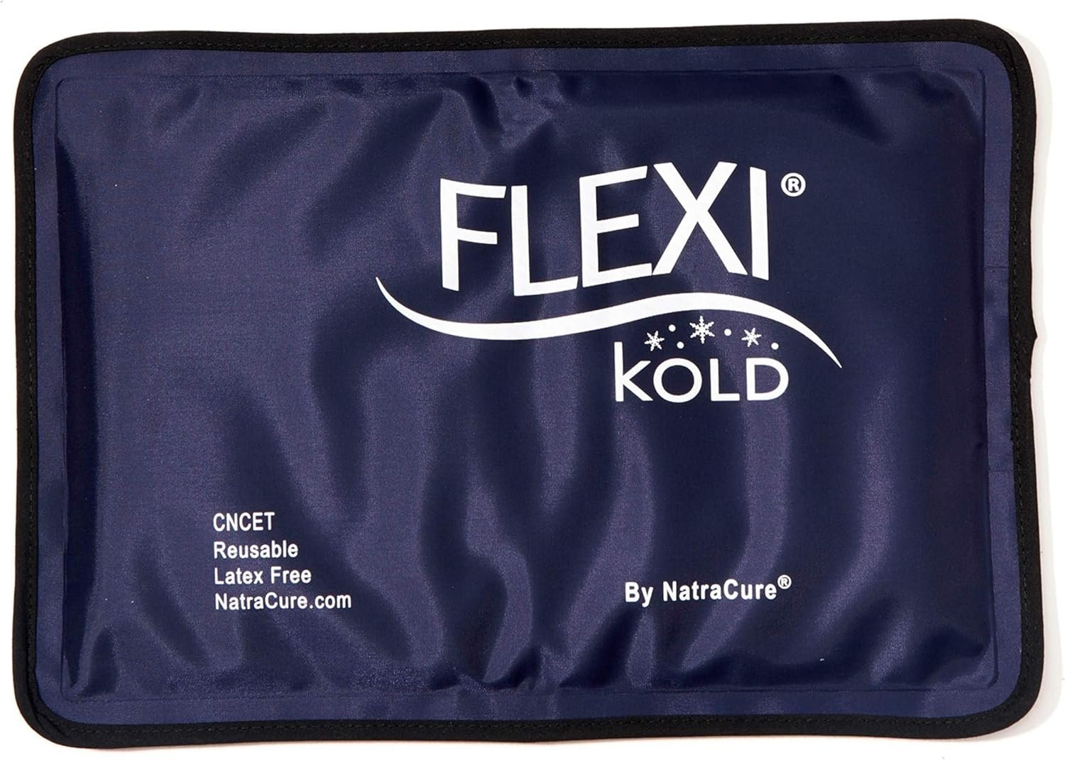 FlexiKold Gel Soft Flexible Ice Packs for Injuries – Reusable Freezer Cold Pack, Cold Compress & Cooling Gel Pad for Face, Shoulder, Hip, Leg, Arm, Ankle & Foot Injury – Medium – 7.5” x 11”
