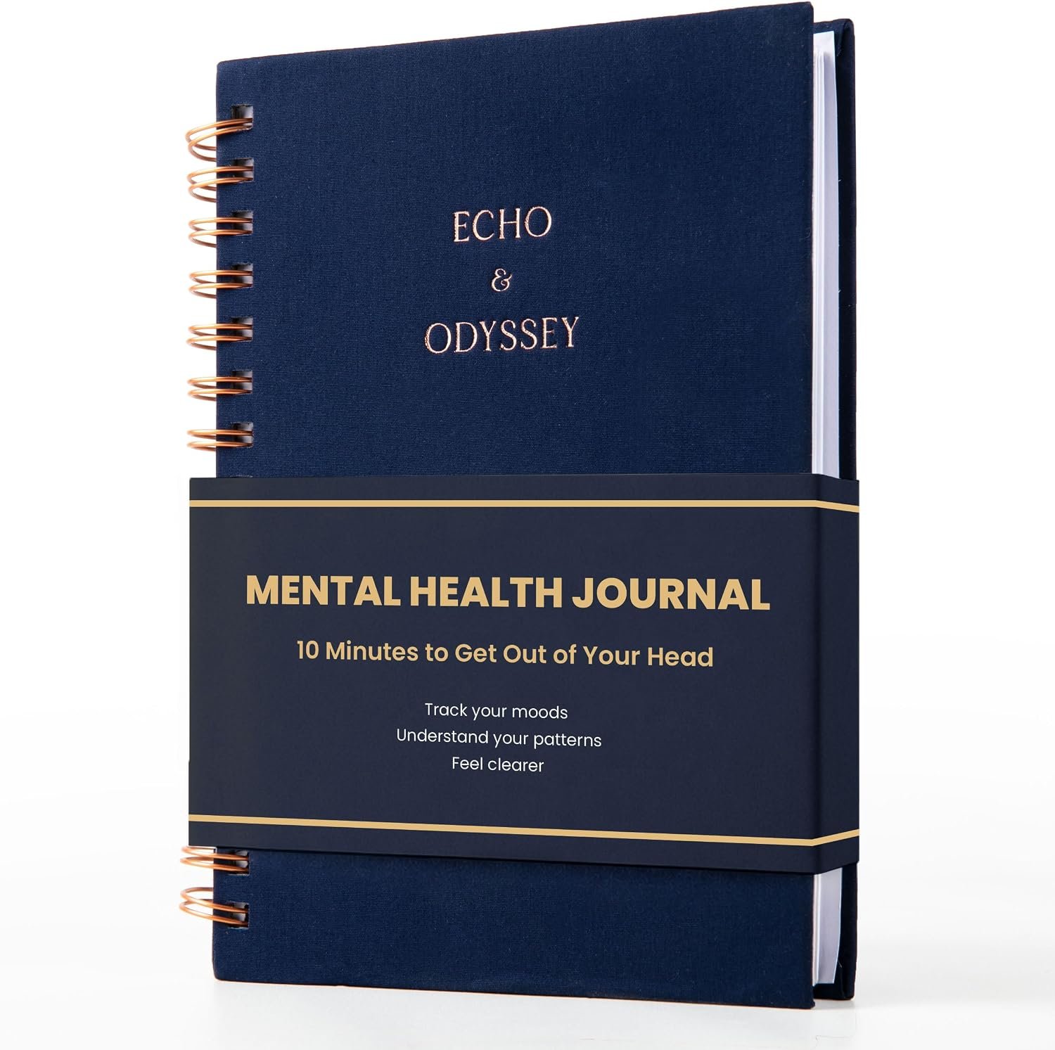 Guided Journal for Healing, Mental Health, Anxiety, Depression, Women, Men | CBT Mood & Trigger Tracker, 84-Day Guided Prompts, Pattern Recognition, Reflections, Gratitude & Self-Care for Stress