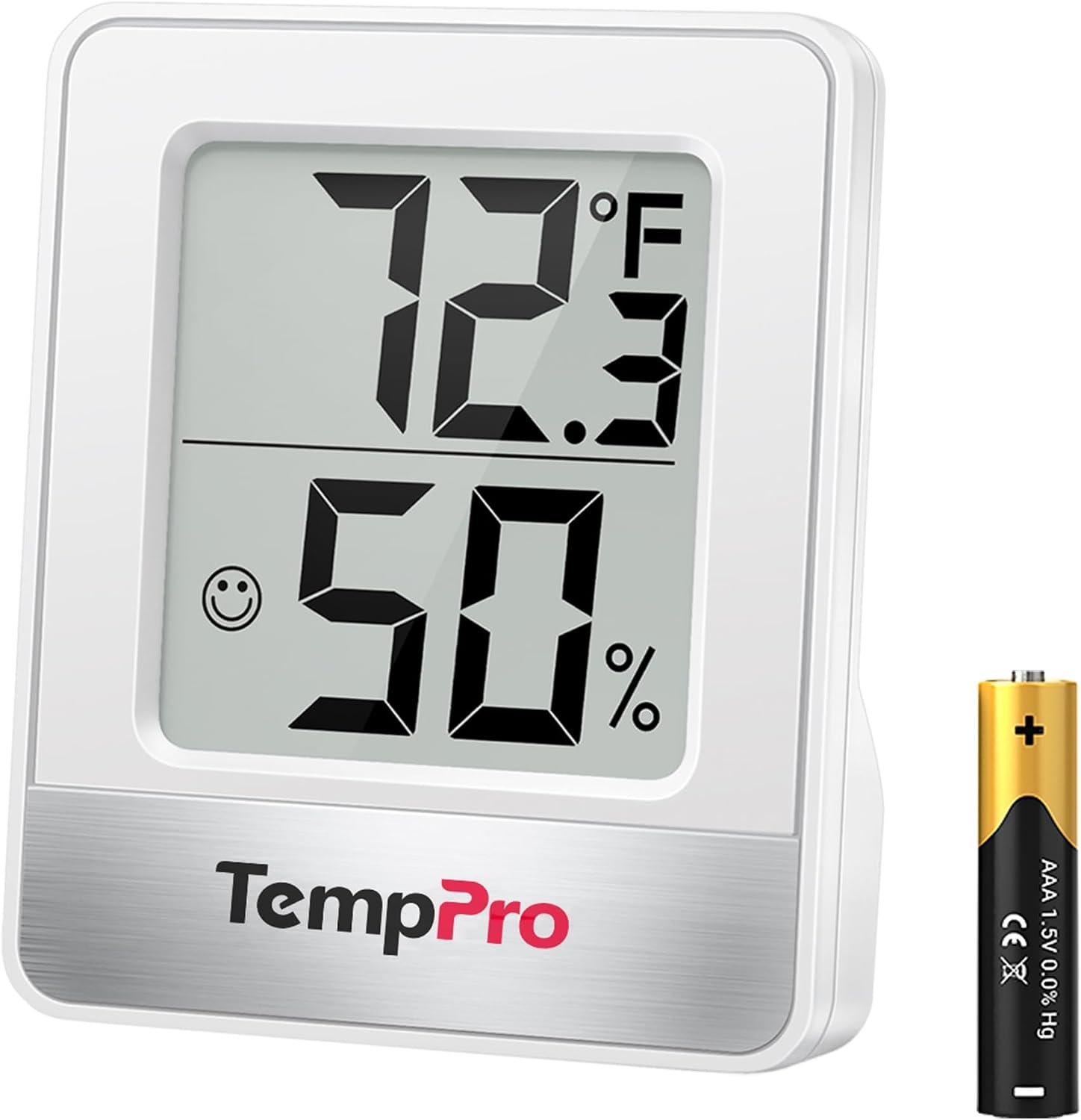 TempPro TP49 Digital Hygrometer Indoor Thermometer | Humidity Meter Room Thermometer with Temperature and Humidity Monitor Mini Hygrometer (Previously ThermoPro)