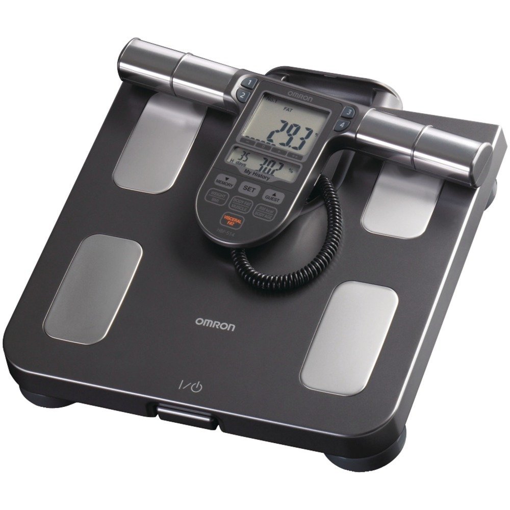 OMRON Body Composition Monitor & Scale (up to 330 pounds) | Track Skeletal Muscle Mass Loss/Gain, Weight, Visceral Fat, BMI and More (Non-Bluetooth)