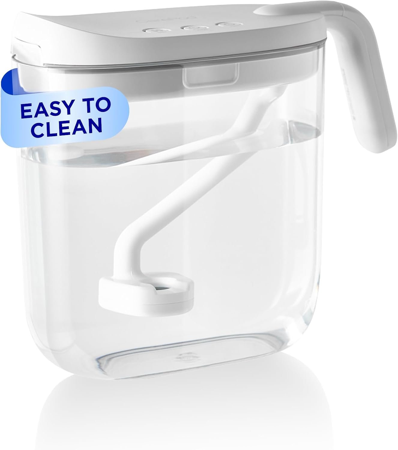 Carepod Mini 21P Ultrasonic Cool Mist Humidifier Whisper-Quiet Filter-Free Easy Clean – Only 3 Washable Parts to Clean, Auto Shut-off, 0.74gal 2.8l Tank, Nursery, Baby, Kids Bedrooms