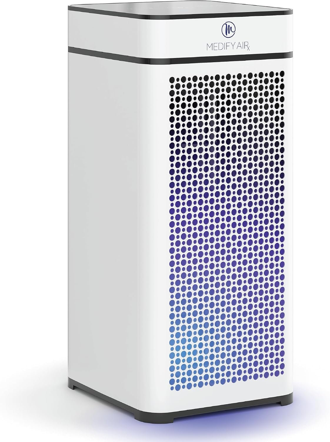 Medify MA-40 UV Light Air Purifier with HEPA Filter | 1,793 ft² Coverage in 1hr for Wildfires Smoke, Odors, Pollen, Pets | Quiet Removal to 0.3 Microns | White, 1-Pack