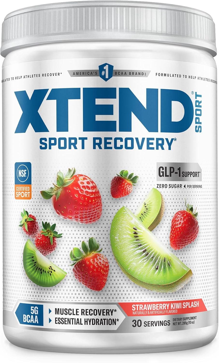 Xtend Sport BCAA Powder with Zero Sugar, 5g BCAA, 30 Servings