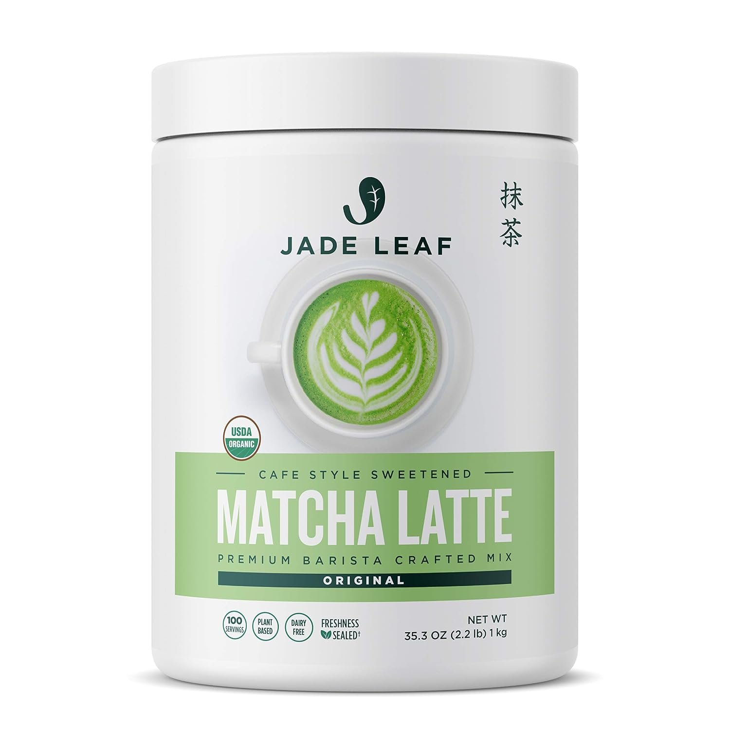 Jade Leaf Matcha Latte Mix, Original, 1000g / 35.3oz