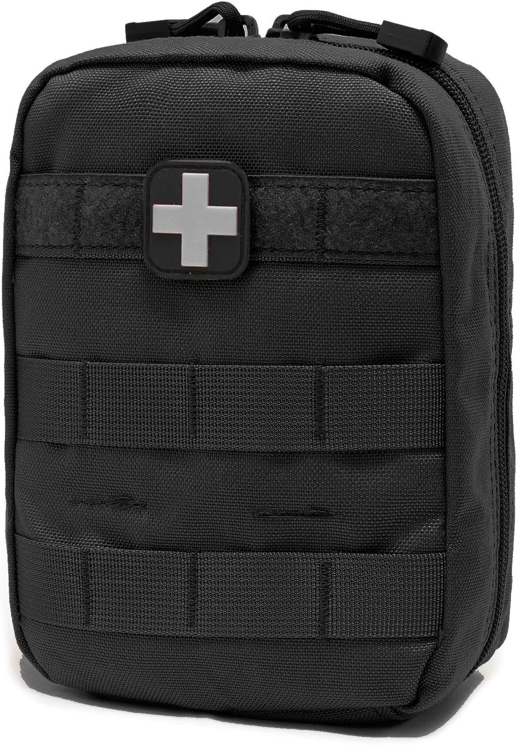 EMT Pouch MOLLE Ifak Pouch Tactical MOLLE Medical First Aid Kit Utility Pouch (With Medical Supplies)