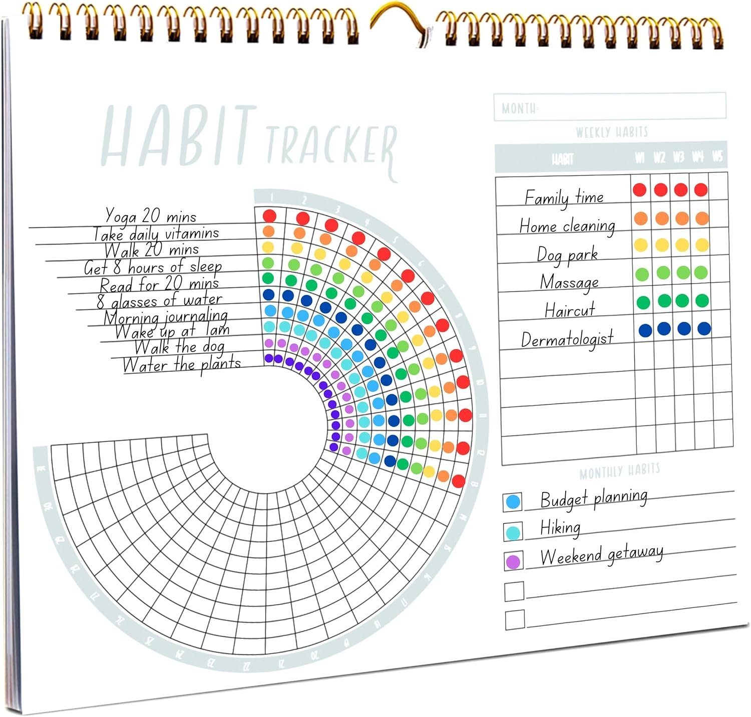 Lamare Habit Tracker Calendar 2026 – Premium Daily Habit Tracker Journal | Track Goals, Build Habits & Stay Motivated for Lasting Positive Change