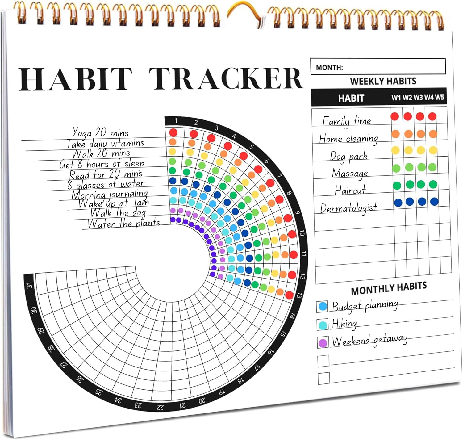 Lamare Habit Tracker Calendar 2026 – Premium Daily Habit Tracker Journal | Track Goals, Build Habits & Stay Motivated for Lasting Positive Change