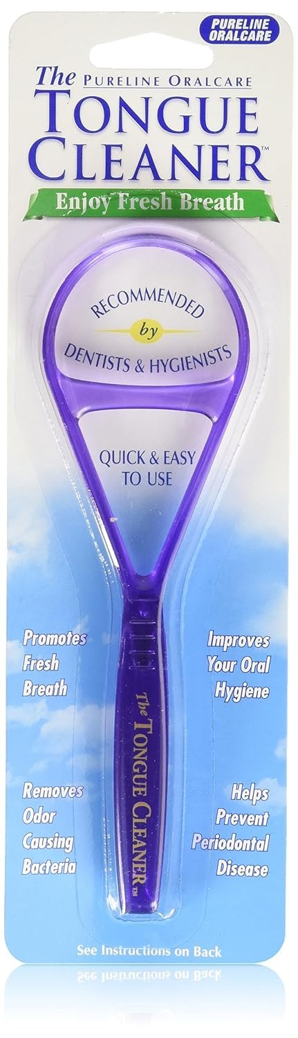 Pureline Tongue Cleaner Scraper Oralcare Color Vary, Set of 3