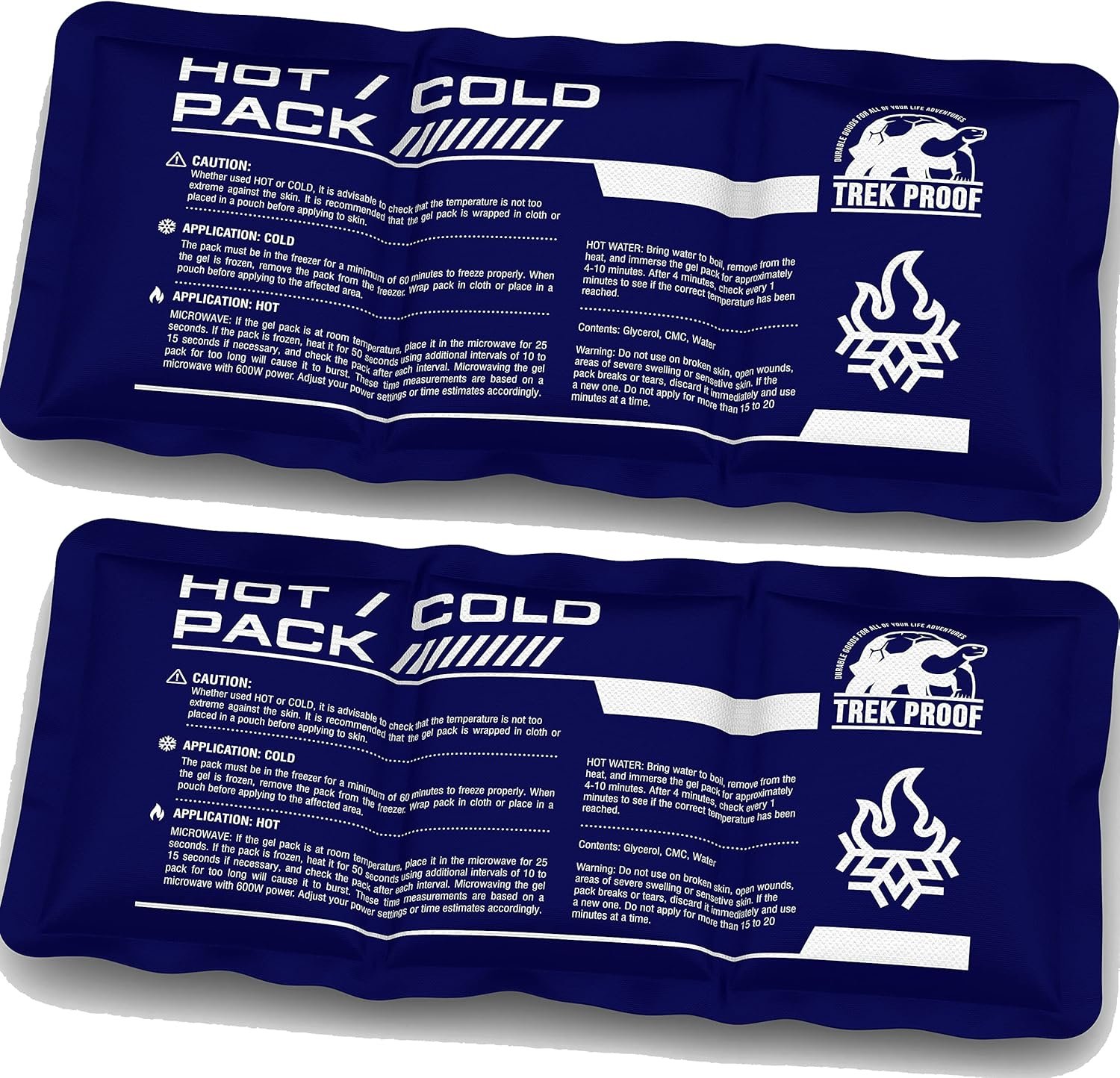 Flexible Ice Pack for Pain Relief – Reusable Gel Pack for Knee, Shoulder, Ankle, Back, and More – Bendable for Customized Comfort